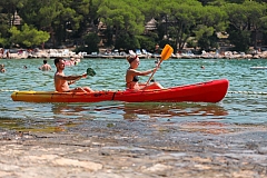 Village- vacances avec plage sables fins