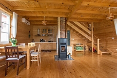 Chalet 5 pers. avec bain chaud
