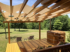 Chalet 5 pers. avec bain chaud