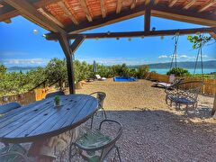 chalet 4  pers. avec piscine
